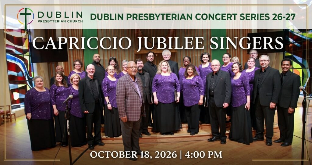 Dublin Presbyterian Series 2026-2027